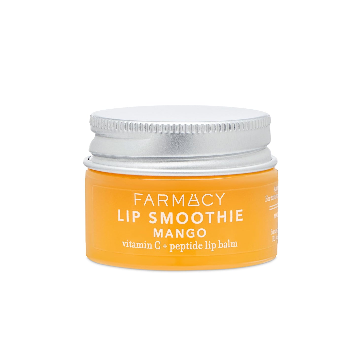 Farmacy Vitamin C + Peptide Hydrating Lip Balm - Lip Smoothie Moisturizing + Plumping Treatment - Smooths Lines with a High-Gloss Finish - Honey Vanilla (10g)