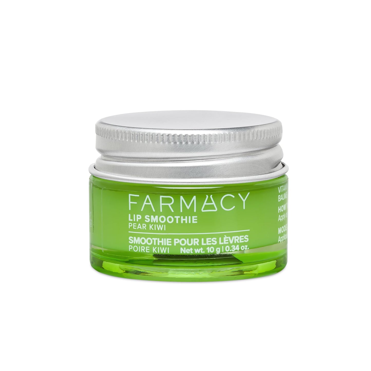 Farmacy Vitamin C + Peptide Hydrating Lip Balm - Lip Smoothie Moisturizing + Plumping Treatment - Smooths Lines with a High-Gloss Finish - Honey Vanilla (10g)