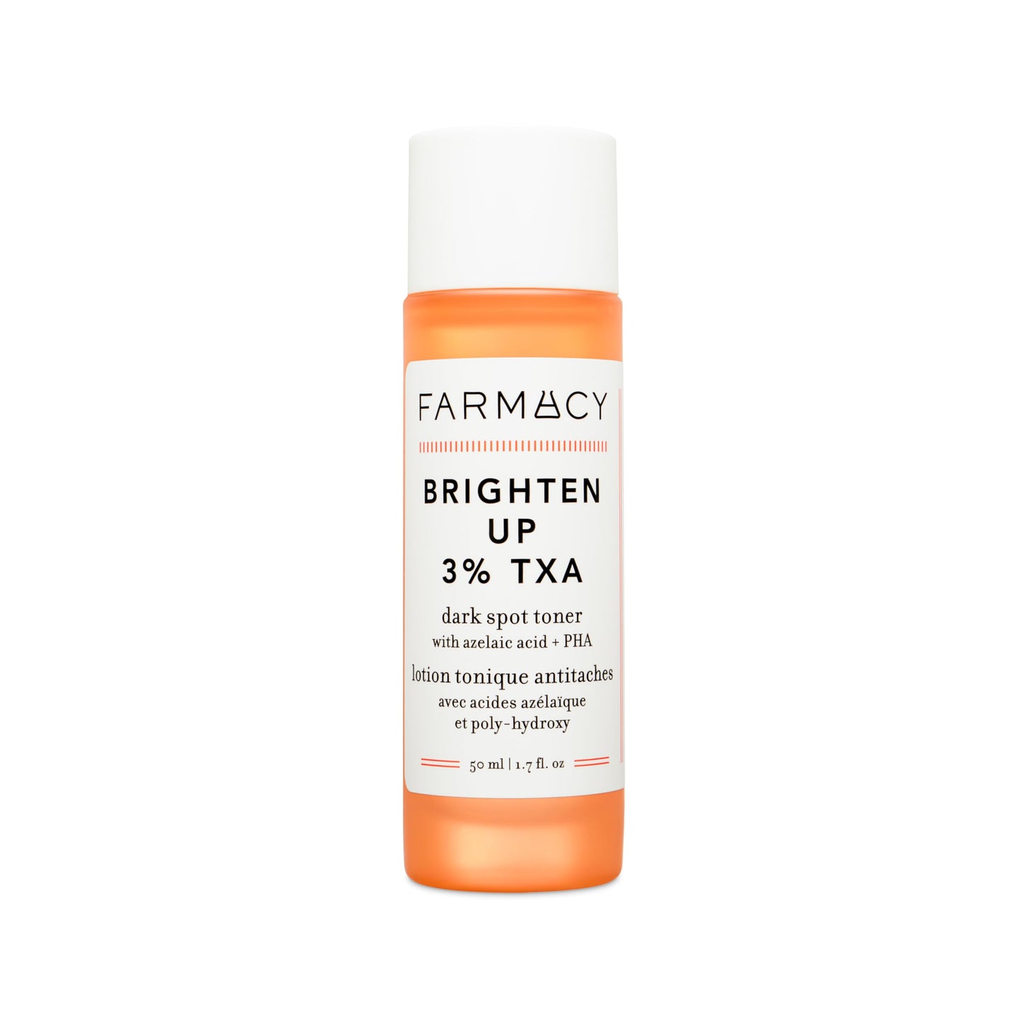 Farmacy 3% TXA Brightening Toner for Face - Dark Spot Corrector with Azelaic Acid, Tranexamic Acid + 5% PHA - Helps Even Texture + Tone, Fade Dark Spots + Exfoliate - Glow-Enhancing Skin Care (120ml)