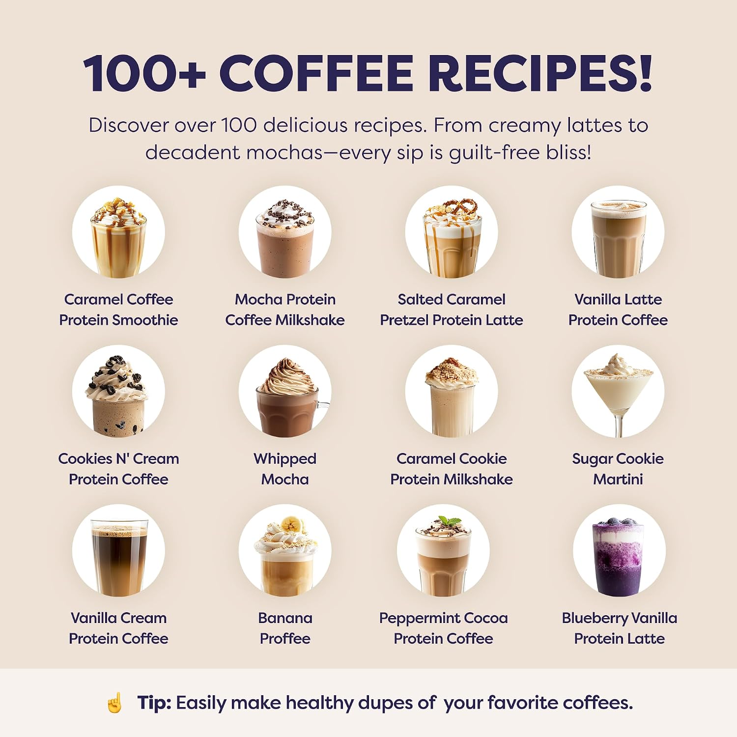 Javvy Protein Iced Coffee - Premium Whey Protein & Iced Coffees, 100% Natural Cold Brew, Zero Artificial Flavors & Sweeteners, 80mg Caffeine, No Added Sugar, 20 Servings, White Choc Mocha Discontinued
